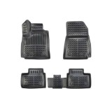 Covorase Auto Cauciuc Tip Tavita ALM Renault Arkana (2021-2026) Negru, Set 4 Bucati