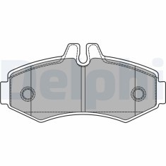 DELPHI LP1425 set placute frana,frana disc