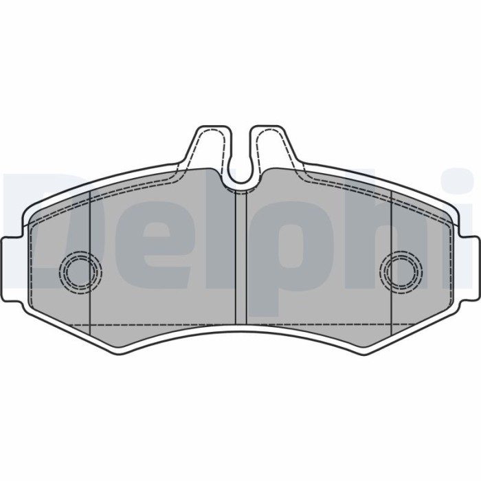 DELPHI LP1425 set placute frana,frana disc