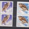 A11 TX2 9 - 1967 - Pasari de prada - perechi de cate patru timbre