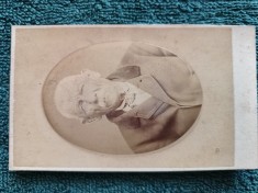 SUPERBA fotografie , anul 1890 ,atelier celebru MAYER SI GERSTL BUCAREST ,biserica Sf Ioan .Comunitatea Aromanilor . Distins domn .de colectie .