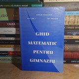 NICOLAE ANGELESCU - GHID MATEMATIC PENTRU GIMNAZIU , 2001 *