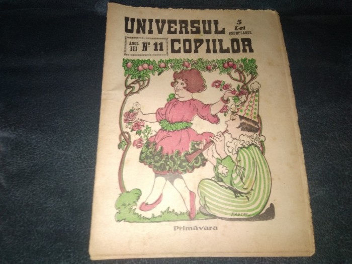 REVISTA UNIVERSUL COPIILOR NR 11 1927