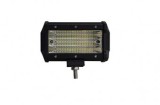 Proiector LED Auto 90W Flood Spot, Lampa Lucru Offroad, 10-30V, Alb 6000K, Rezistent Apa/Soc, Aluminiu, 13cm