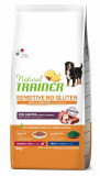 Cumpara ieftin Natural Trainer, Sensitive No Gluten Medium Maxi Adult, Rata, 12 kg