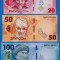 KYRGYZSTAN █ SET █ 20 + 50 + 100 Som █ 2023 █ UNC █ PESTE_2000_BANCNOTE_UNC_AICI