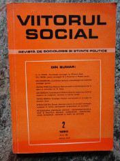 Viitorul Social. Revista de Sociologie, Nr. 2/1980 foto