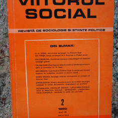 Viitorul Social. Revista de Sociologie, Nr. 2/1980