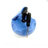 ADBLUE 60mm Capac rezervor cu 2 chei Albastru Blocare Camioane Diesel