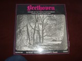 DISC VINIL - BEETHOVEN - ROMANTELE 1 SI 2 , SONATA NO 5 CU MIHAI CONSTANTINESCU