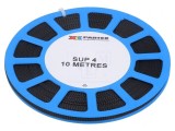 Rola Trese Poliester Negru 10m 3-7mm