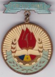 INSIGNA PIONIER DE FRUNTE PIONIERI, Romania de la 1950