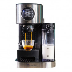 Espressor cafea Studio Casa Barista Latte SC509, 1470 W, 15 bar, 1.2 l, rezervor lapte 700 ml, Negru/Argintiu foto