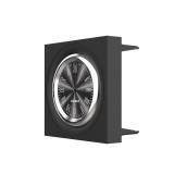 Modul ceas mecanic decorativ Livolo, negru, pentru montaj modular