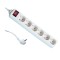 Prelungitor cu 6 prize, 1.5mx1.5mm, cu intrerupator, Makalon, 700765