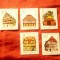 Serie DDR 1978 Arhitectura , Case , 5 valori