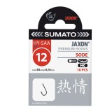 Carlige Legate Jaxon Sumato Sode, Gold, 10buc/plic (Marime Carlige: Nr. 12)