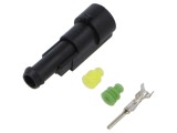 Conector TE Connectivity Superseal 1.5 24VDC Tată S-282103-1 PIN 1 cablu-cablu