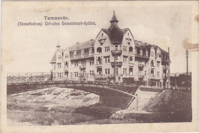 CP Timisoara Cladirea Gemeinhardt ND(1914) foto