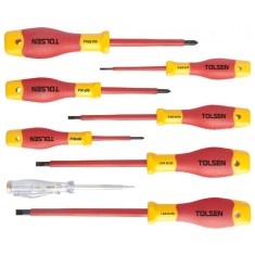 Set 8 surubelnite izolate Tolsen, certificat VDE/GS foto