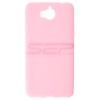 Husa TPU Matte Rosu Huawei Y6 2017 - Protectie Flexibila, Antiderapanta