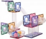 Cumpara ieftin Set 80 Piese Pastel Seria Marble Run cu Tuburi Transparente