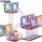 Set 80 Piese Pastel Seria Marble Run cu Tuburi Transparente