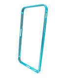 Husa bumper metal albastra pentru Apple iPhone 6, iPhone 6/6S, Metal / Aluminiu