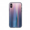 Husa Silicon Glass AURORA Samsung G960 Galaxy S9 Maro / Negru