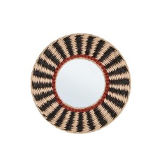 Oglinda perete rama hartie multicolora Namibia &Oslash;40x6