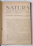 NATURA , REVISTA PENTRU RASPANDIREA STIINTEI , ANUL XXVIII , COLEGAT DE 12 NUMERE . APARUTE IN IANUARIE - DECEMBRIE , 1939*, AN COMPLET