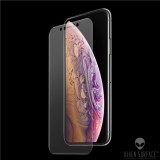 Folie Protectie Ecran Alien Surface HD pentru iPhone XS + Microfibra Alien Fiber CADOU, Transparenta, Ultra-Rezistenta