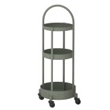 Carucior multifunctional bucatarie/hol/dormitor, 36 x 36 cm, inaltime 86 cm