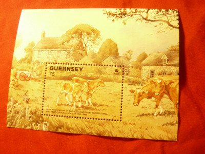 Bloc Guernsey 1992 - Cresterea Animalelor foto