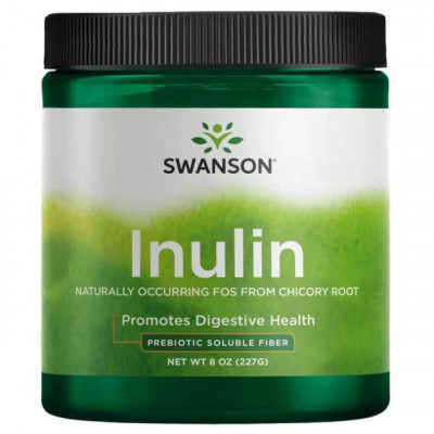 Probiotic Inulin Powder (Inulina) 227 grame Swanson foto