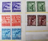 ROMANIA 1937 a VII-a Balcaniada de Atletism - LP 121 - pereche MNH nestampilata, Istorie, Nestampilat