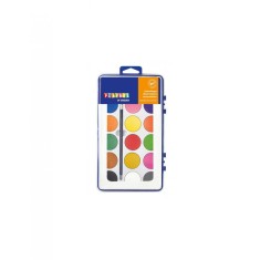 Paleta Acuarele cu 18 culori si Pensula Playbox