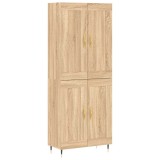 Cumpara ieftin Dulap inalt, stejar sonoma, 69,5x34x180 cm, lemn compozit
