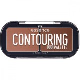 Paleta pentru conturarea fetei Contouring Duo Palette 20 - Darker Skin, 7g, Essence