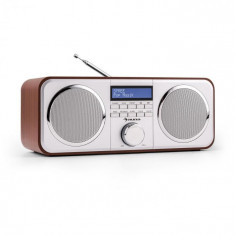 Auna Georgia DAB Radio DAB + FM presetate ceas AUX cireasa foto