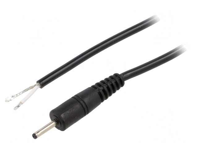 Cablu Alimentare DC 2,35/0,7mm Negru 0,5m