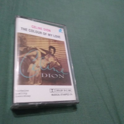 CASETA AUDIO CELINE DION -THE COLOUR OF MY LOVE RARA!!!! ORIGINALA foto