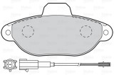 VALEO 302093 FIRST set placute frana,frana disc