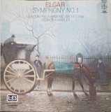 Disc vinil, LP. Symphony No.1-Elgar, London Philharmonic Orchestra, Vernon Handley, Clasica