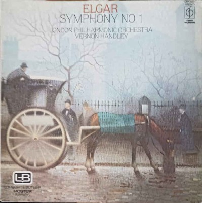 Disc vinil, LP. Symphony No.1-Elgar, London Philharmonic Orchestra, Vernon Handley-241133 foto