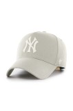 47 brand șapcă MLB New York Yankees culoarea bej, uni, B-FNDOF17GWP-F5