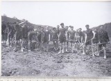 Bnk foto - Predeal 1941 - Elevi ai CN Nicolae Filipescu, Alb-Negru, Romania 1900 - 1950, Militar