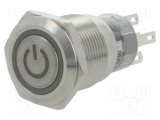 Comutator anti-vandalism ONPOW Poz: 2 SPDT 0,5A/220VAC 1A/24VDC