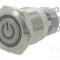 Comutator anti-vandalism ONPOW Poz: 2 SPDT 0,5A/220VAC 1A/24VDC