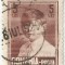 Rom&acirc;nia, LP 77g/1928, Mihai I, format mare, impres. defectuoasă, eroare, oblit.